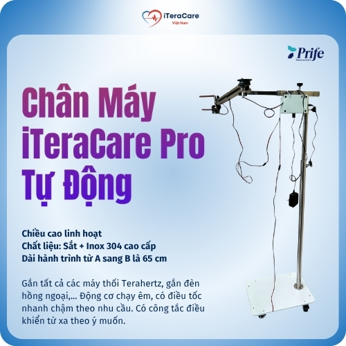 Chân Đỡ Máy iTeraCare Tự Động Di Chuyển Dọc Sống Lưng