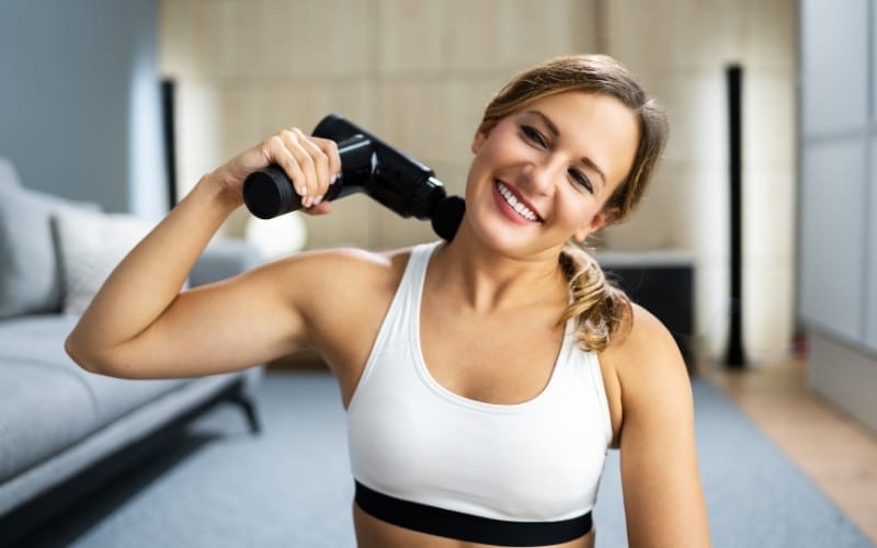 sử dụng máy massage huyệt đạo