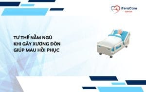 tư thế nằm ngủ khi gãy xương đòn